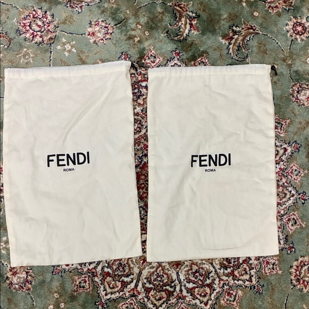 2 Fendi dust bags